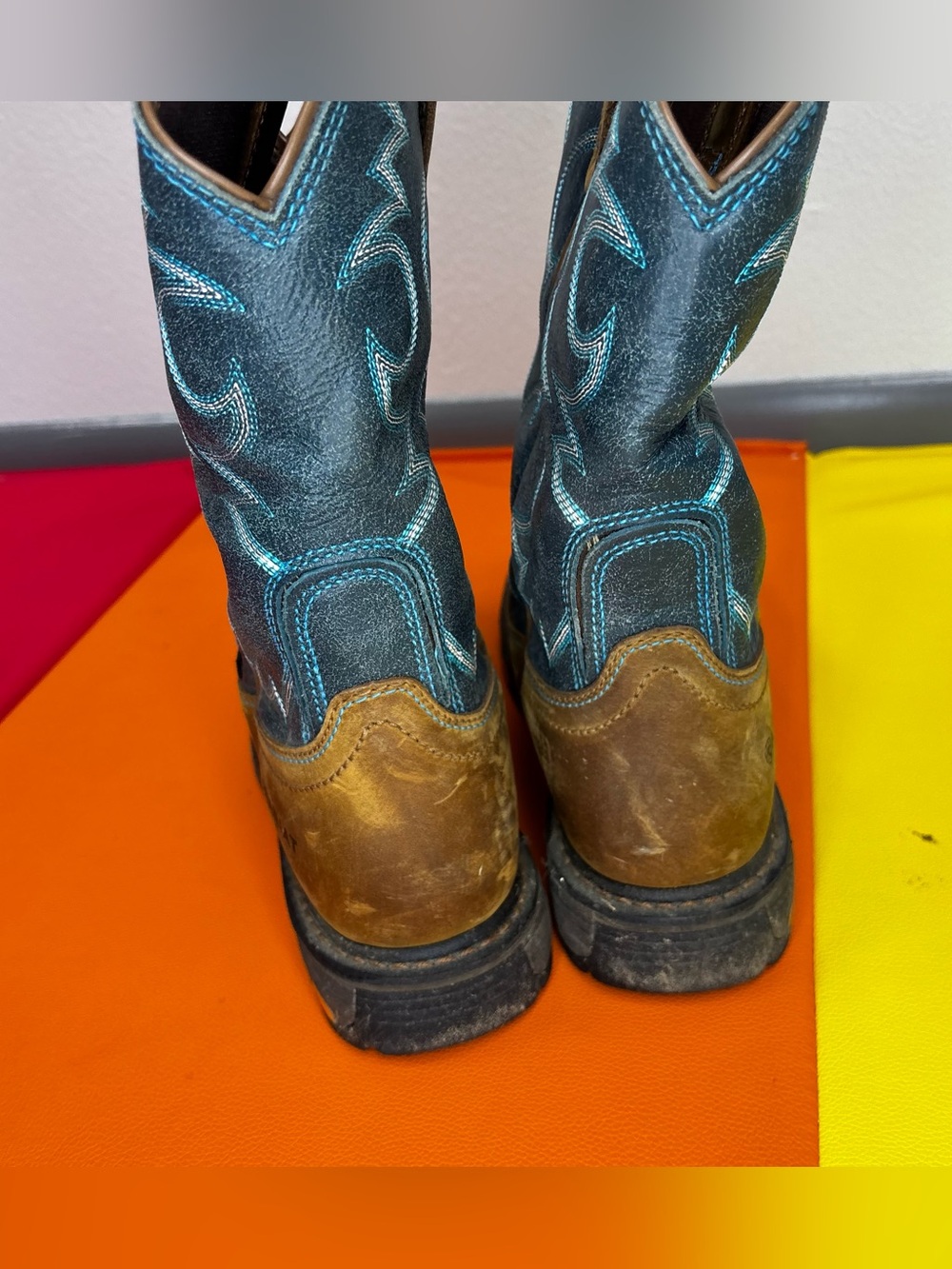 Ariat Women's WorkHog H2O Waterproof Work Boots Size 8B - Picture 9 of 13